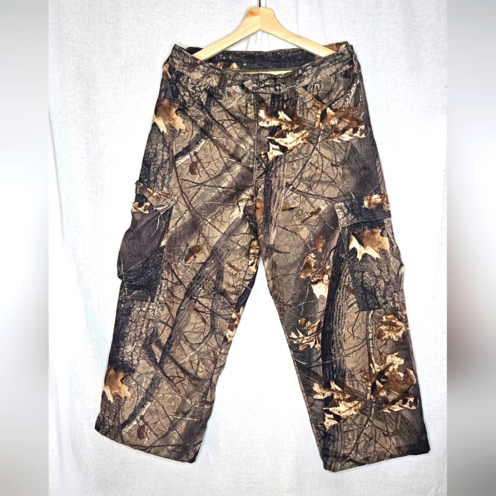 Vintage ScentLok Realtree Camo Hunting Pants Size M 34 × 25